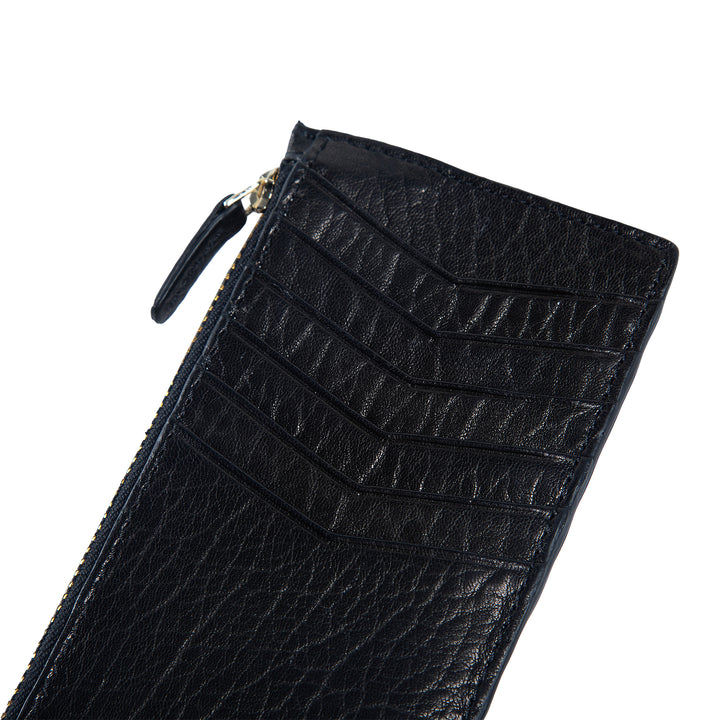 Isabel | Leather Card Case Wallet | Arizona Black