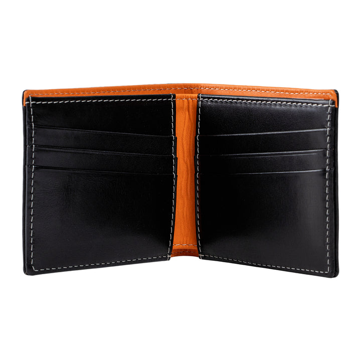 Malcolm Bill Fold Wallet | Black