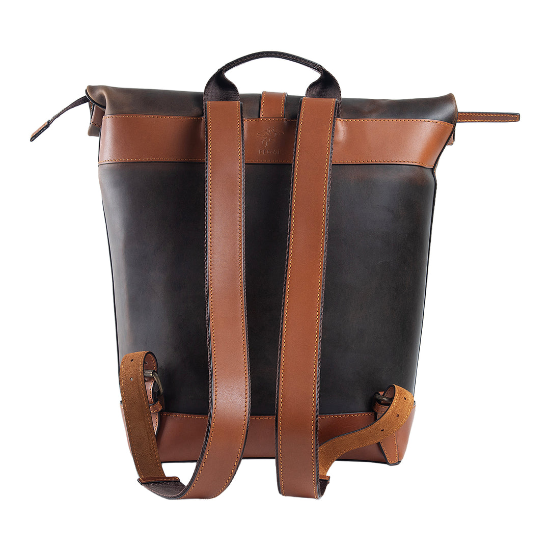 Rocky | Rolltop Backpack | Antique Brown