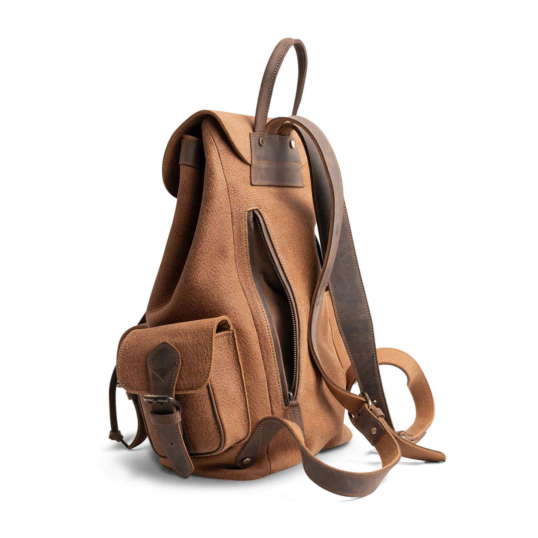 McHenry | Leather Backpack | Tobacco