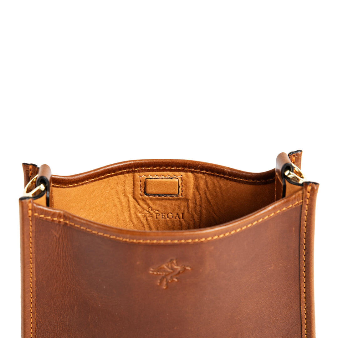 Spring | Hobo Crossbody Bag | Taba Brown w/ Gold Hardware