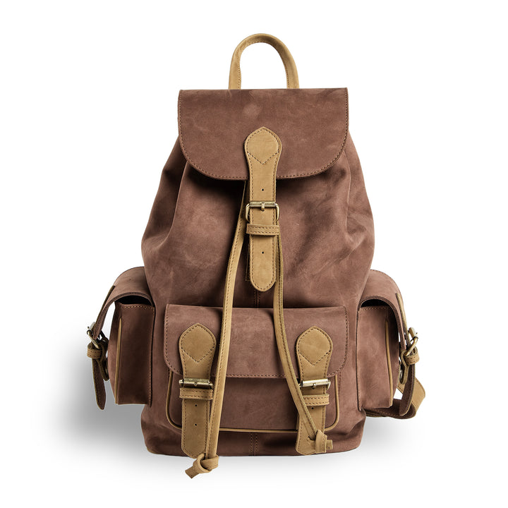 McHenry | Waterproof Leather Backpack | Choco Brown