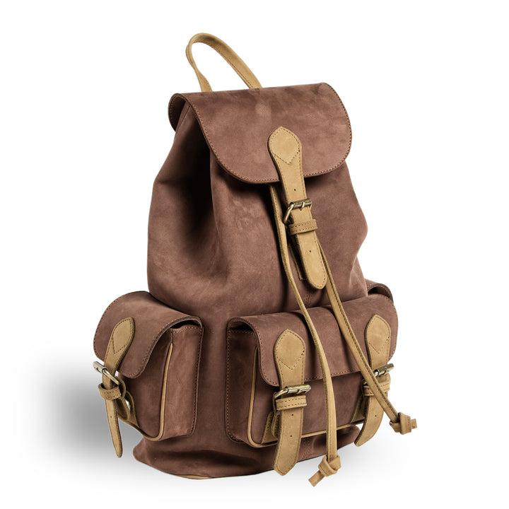 McHenry | Waterproof Leather Backpack | Choco Brown