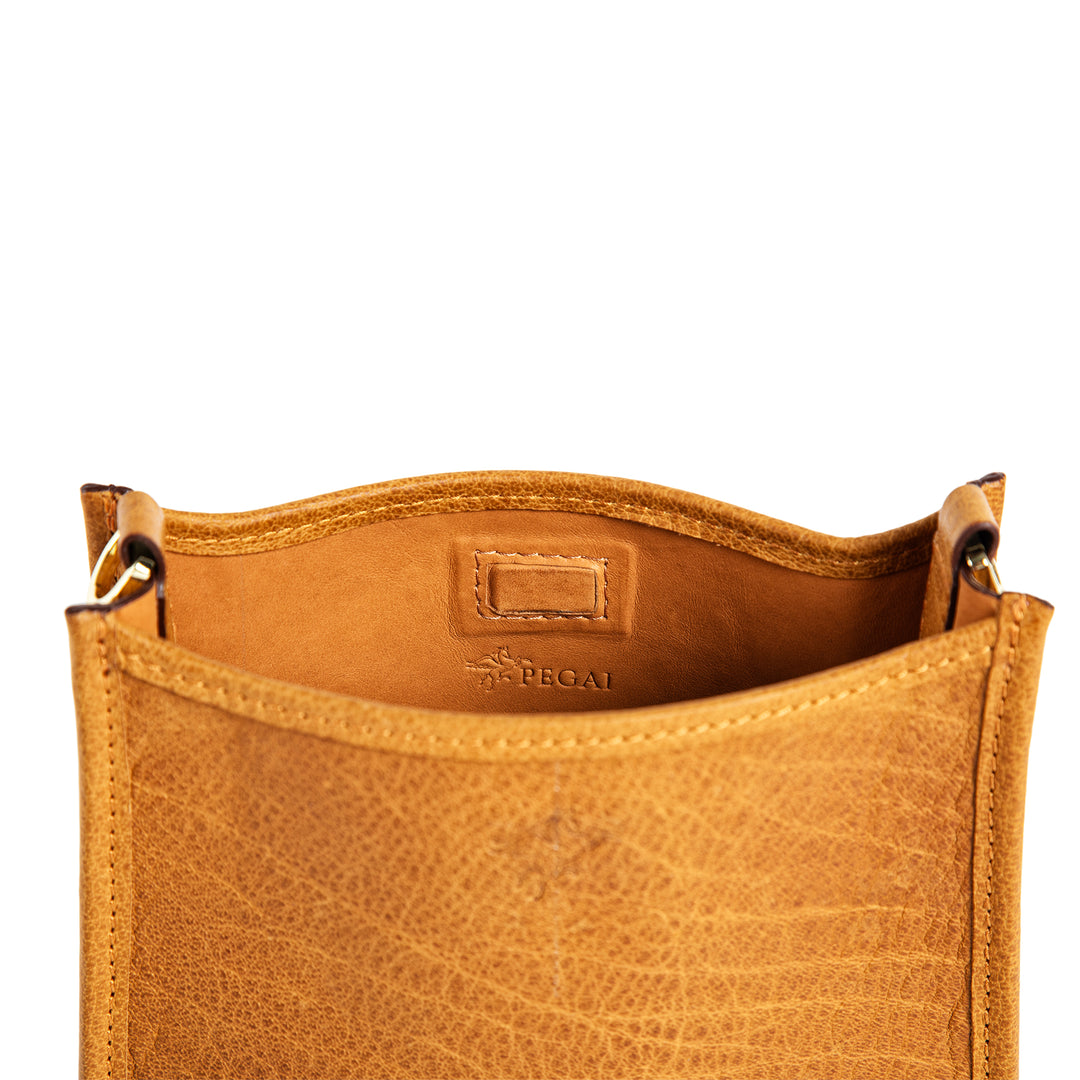 Spring | Hobo Crossbody Bag | Cinnamon w/ Gold Hardware