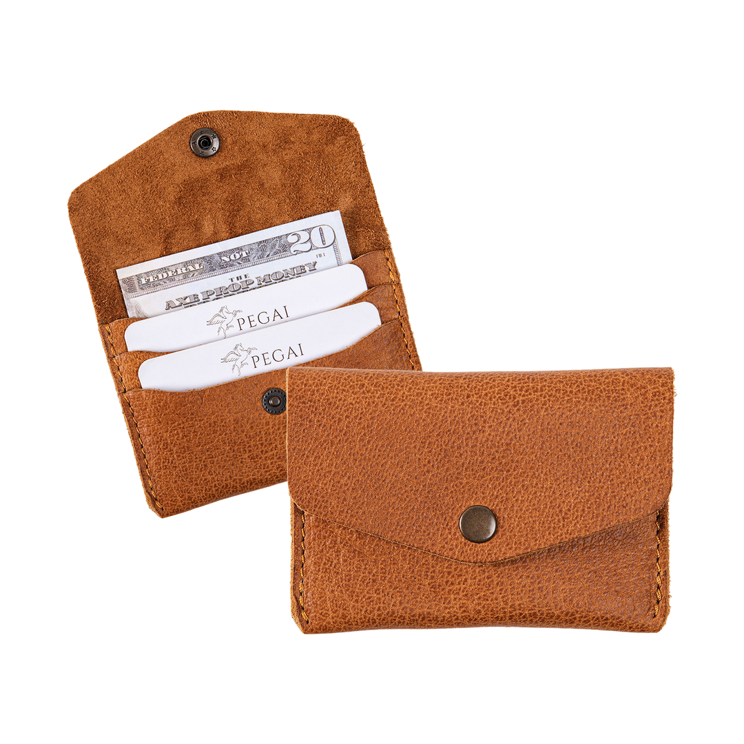 Leather Card Holder | Cinnamon | Seline