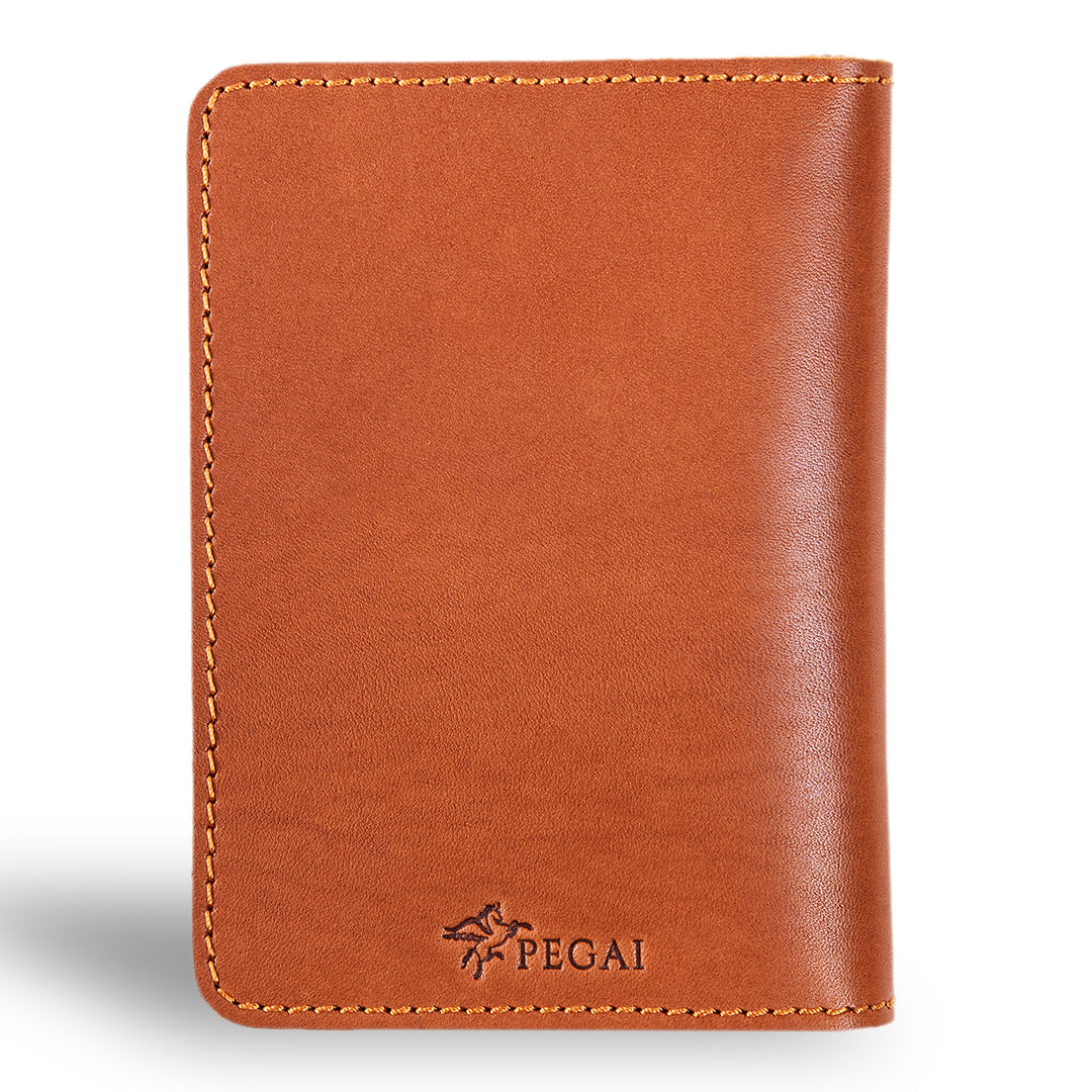 Pike | Passport Wallet | Cognac