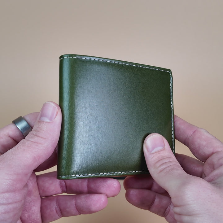 Malcolm | Italian Veg-Tan | Green & Mustard