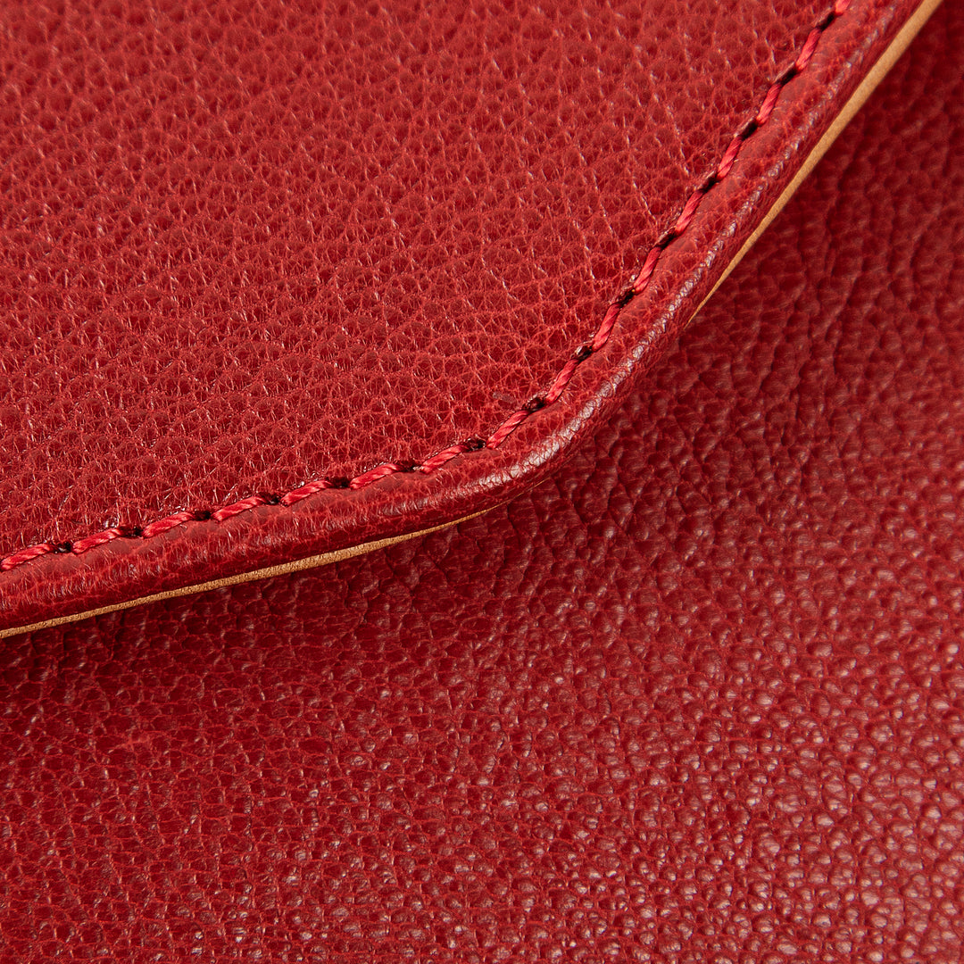 Viola | Clutch Crossbody Bag w/ Slim Wallet | Red