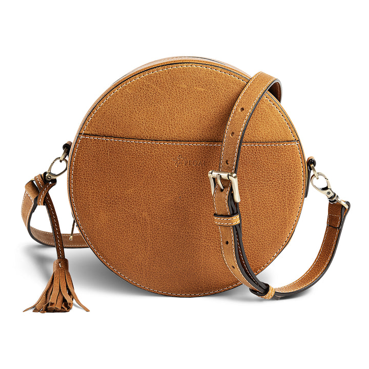 Roundy Circle | Crossbody Bag | Cinnamon w/ Antique Hardware