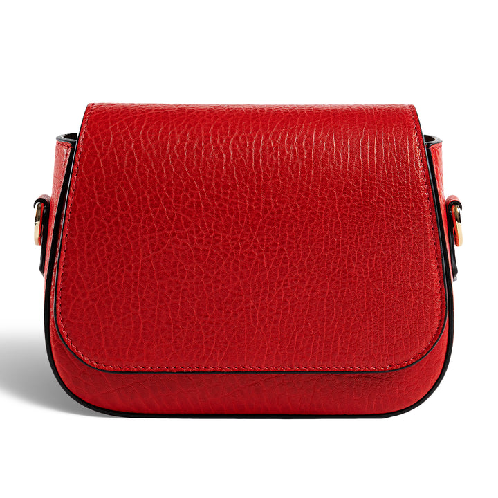 Hampton | Crossbody Bag | Babylon Red w/ Gold Hardware