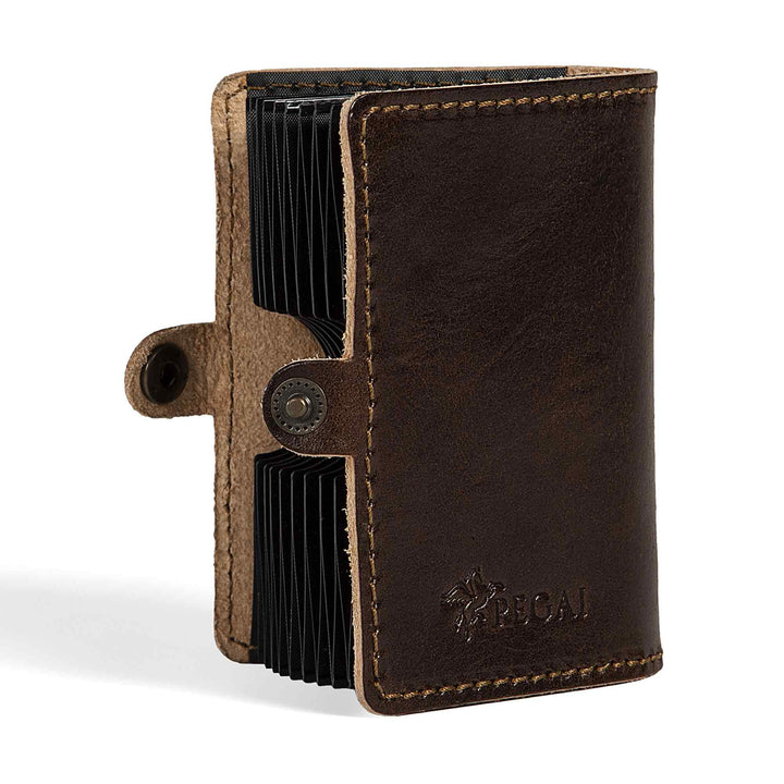 Acorn | Card Holder | Dark Brown