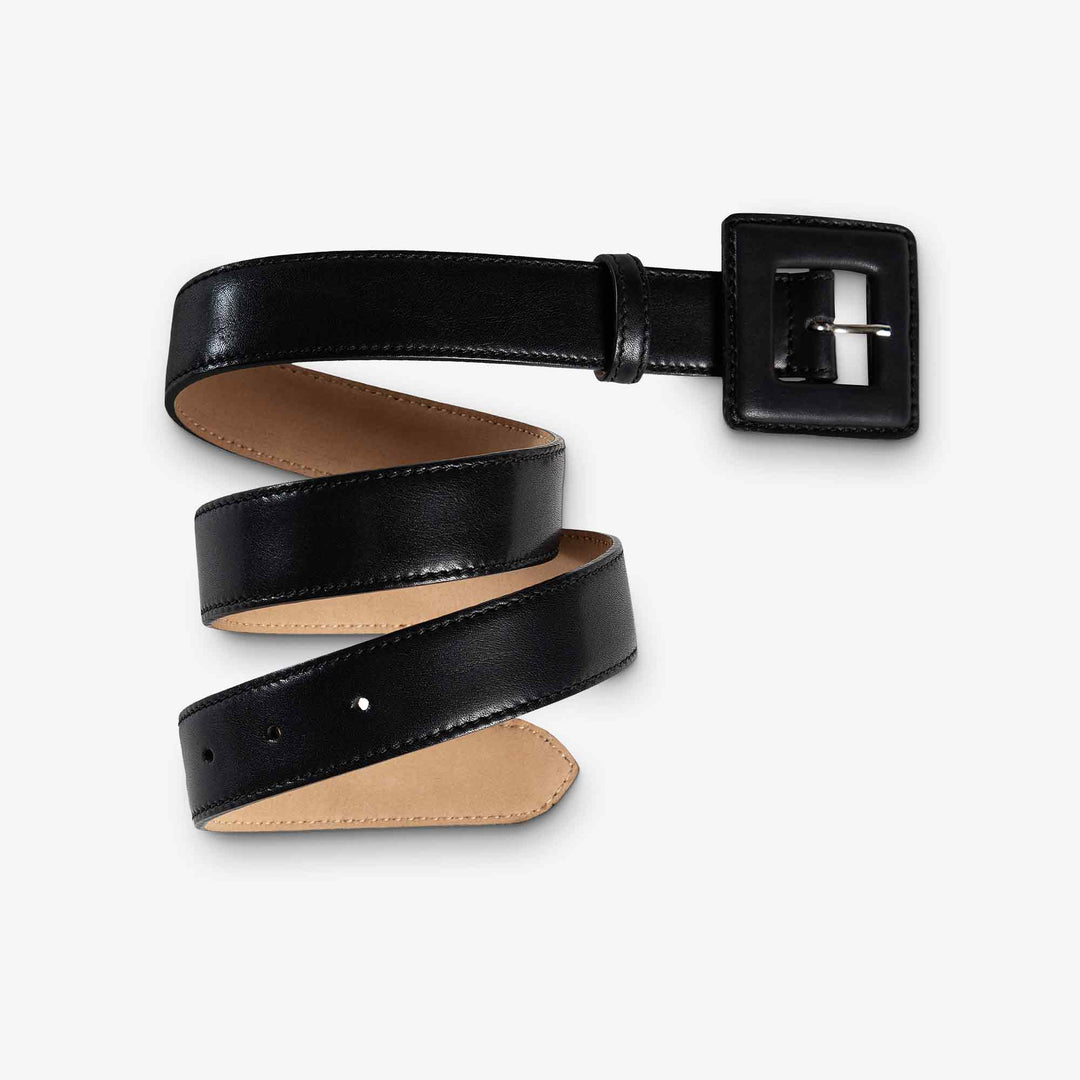 Women's Leather Belt | Beverly | Black