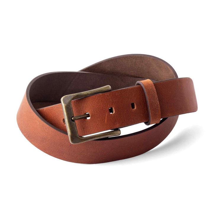 Irving | Leather Belt | Rust