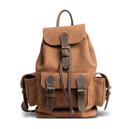 McHenry | Leather Backpack | Tobacco