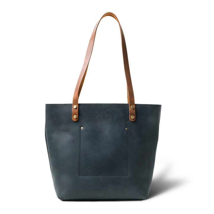 Leather Tote | Charcoal Mini | LaSalle