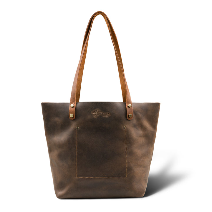 Leather Tote  | Chestnut Mini | LaSalle