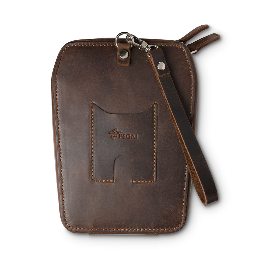 pax real leather pocket reliever antique
