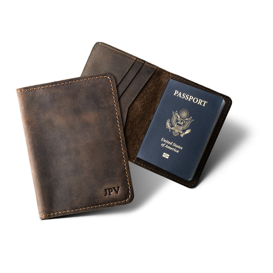 pike travel wallet chestnut